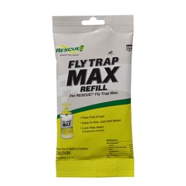 RESCUE! Fly Trap Max Refill – Large Reusable Outdoor Fly Trap (Refill Only)