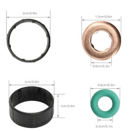 FanPaYY Fuel Injector Seal + Washer + Oring Set 1204698 For Fiesta 1.4 TDCi