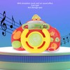Simulation Steering Wheel Toy Free Rotation Music Sound Educational Driving