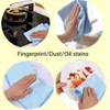 6-Pack Microfiber Cleaning Cloths, 16x16 Inch, Lint-Free for Windows, Glasses,