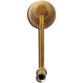 Grandfather Clock Winding Key Crank Winder Mainspring Key Clock Winding Tool Brass Made (Key No. 6-3.75mm I.D.)