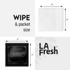 La Fresh Hotel Premium Paraben-Free Makeup Remover Wipes - Black,