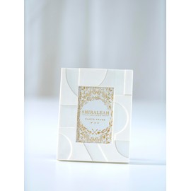Shiraleah Ivory Roma Deco 4" X 6" Picture Frame