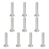 PATIKIL 1/4-20 x 1-3/8" Flat Head Socket Cap Screws, 10