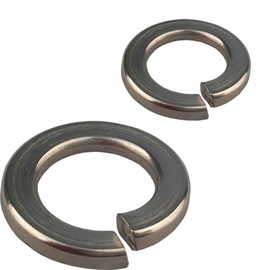 Spring Washers M8 DIN 127 Stainless Steel A2 (Pack of 50) – Washers Locking Rings Spring Washers