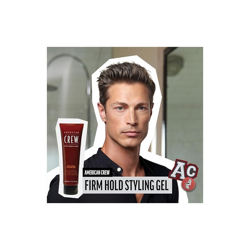 American Crew Firm Hold Styling Gel, 33.8-Ounce Bottle