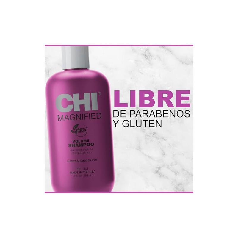 Champú CHI Magnified Volume, Ayuda a fortalecer el cabello y