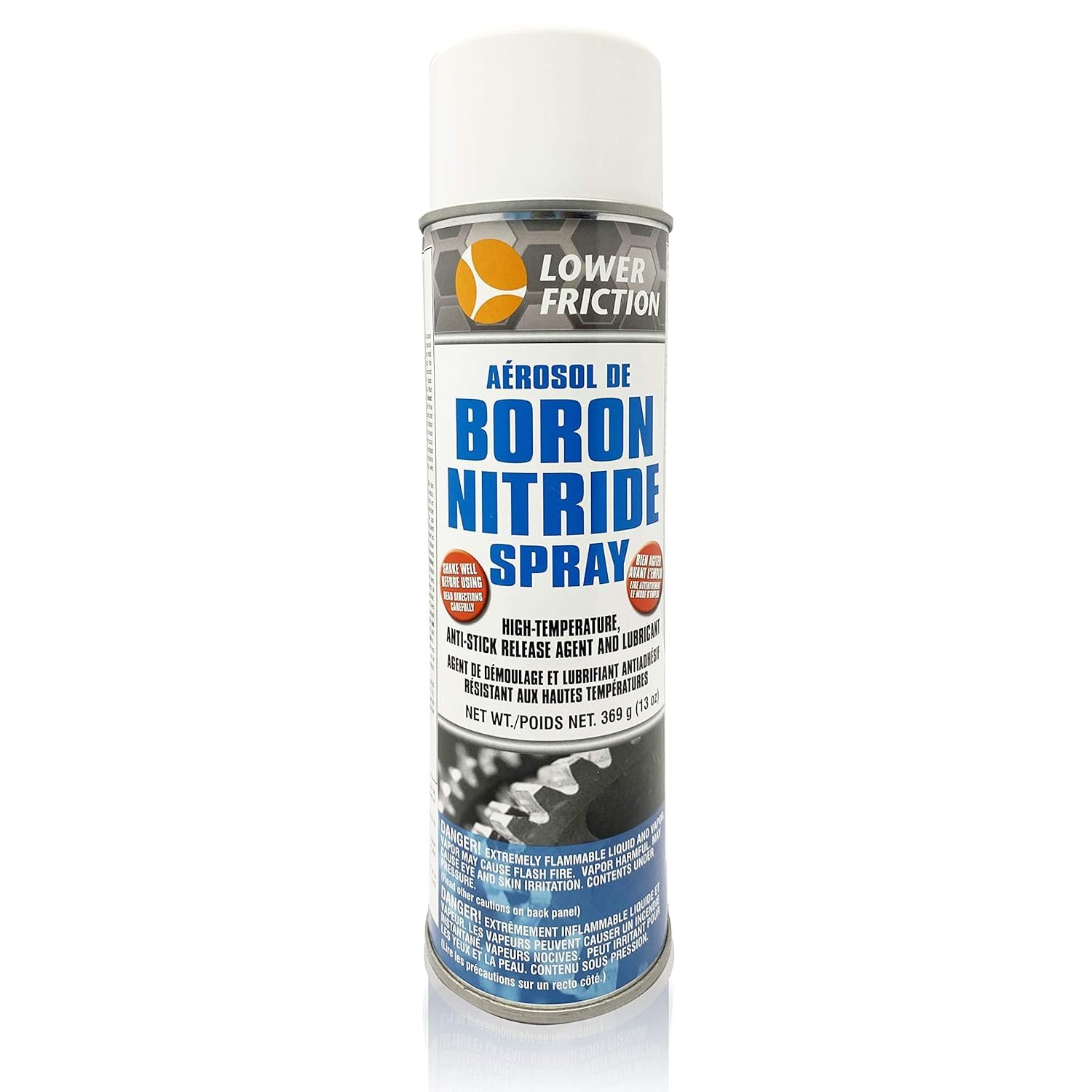 Lower Friction Boron Nitride Aerosol Lube Spray Can - Anti-stick ...