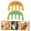VICASKY 2pcs Wide Tooth Acupoint Comb for Scalp Massage and