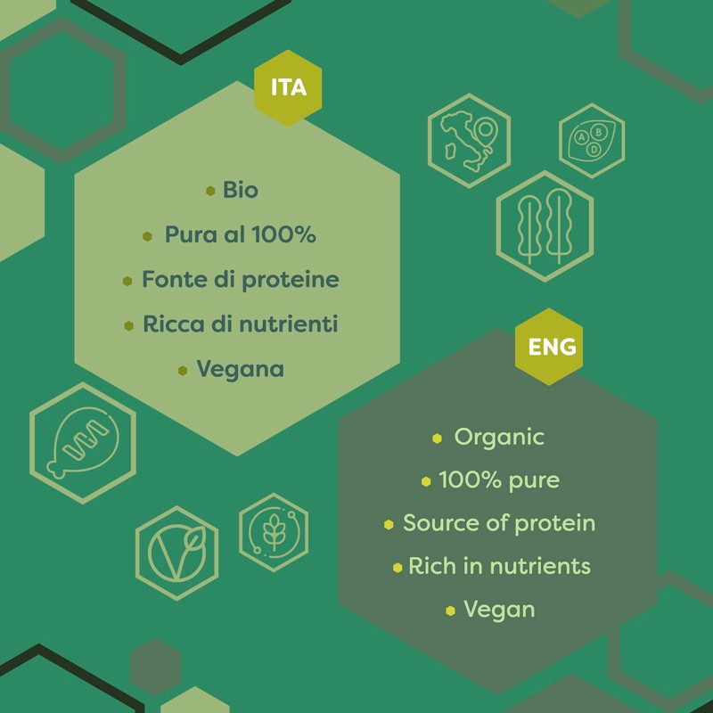 ERBOTECH Spirulina Tablets, 400 g Pack, Approx. 1600 Capsules, 100%
