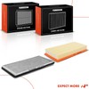 A-Premium Engine & Cabin Air Filter w/Activated Carbon Compatible with