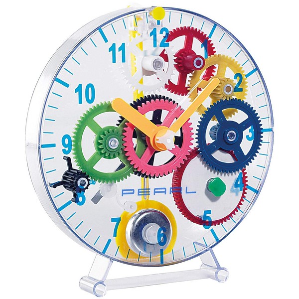 PEARL Uhrenbausatz: Meine erste Uhr: Pendeluhr-Bausatz für Kinder (Kinderuhr, Pendeluhr selber Bauen, funktioniert EIN Uhrwerk)