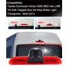 HD Brake Light Roof Rear View Reversing Camera Parking Aids