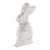 VHC Brands Spring in Bloom Wooden Upright Bunny Silhouette w/Twine