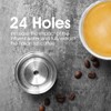 Stainless Steel Refillable Capsules Reusable Coffee Pods Compatible for Nespresso