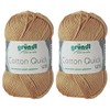 2 x 50 g Gründl Cotton Quick 100% Cotton, Crochet