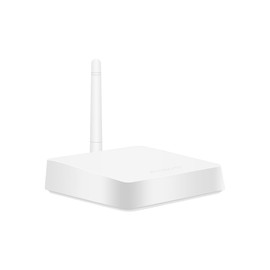 BENEXMART ZigBee Hub/puerta de enlace con cable, Zigbee Hub conexión inteligente Dispositivos inteligentes Alexa Control de voz, funciona con Tuya ZigBee Smart Device