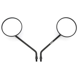Universal Honda Black Mirror Set - 10mm - Compatible with Honda CB900/1000/1100 CBX GL1000/1100/1200/1500 VF1100 V65 VTX1300/1800