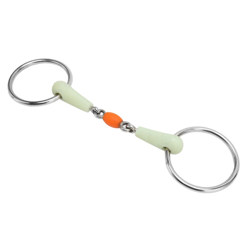Horse Mouth Bit Apple Flavor Professional Stainless Steel Horse Snaffle