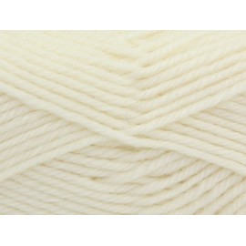 King Cole Merino Blend DK Knitting Wool/Yarn White 1 - per 50g ball