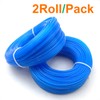 Zeqeey Diameter 1.6mm Total 100m Grass Trimmer Line Nylon Round