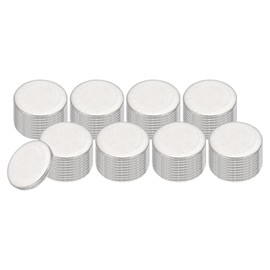 PATIKIL 72 Pcs Metal Stamping Blanks, 6mm Round Stamping Name Tags Stainless Steel Blanks Metal Plate Disc Circle for Laser Engraving Stamping Dog Tags Keychain Making