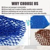 African Net Sponge, 2 Pieces Exfoliating Premium Nylon Bathing/Wash Net