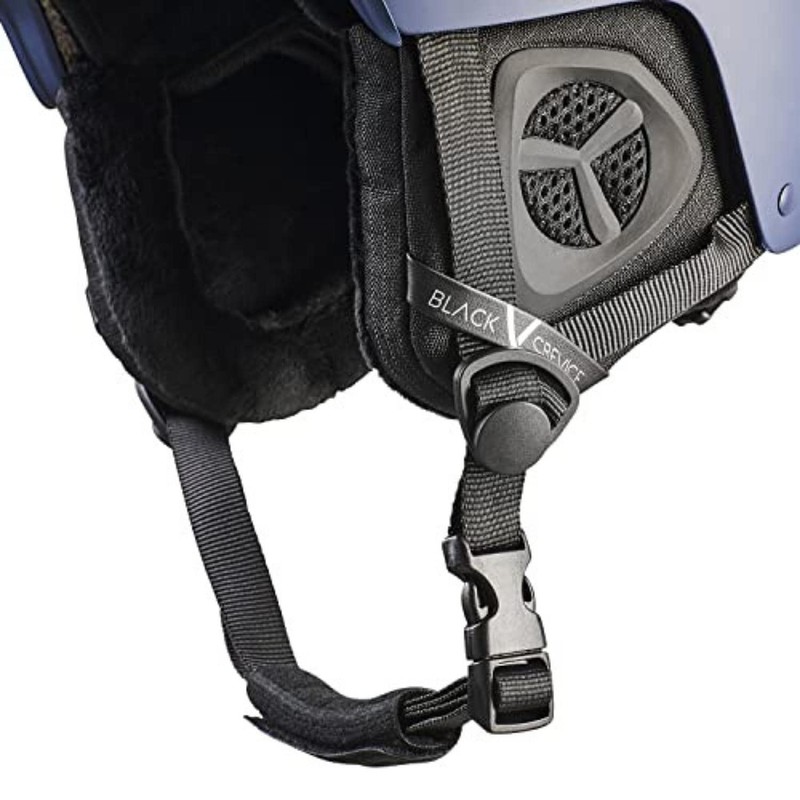 Black Crevice Gerlos Ski Helmet Navy, M (54-57 cm)