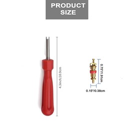 5pcs Single Head Tire Valve Stem Core Remover Repair Tool Valve Cores