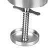 Stainless Steel Burger Press Professional Efficient Manual Prevents Stick Grill