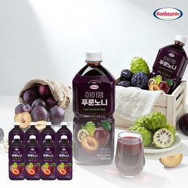 100% NFC Juiced Bonnelled I.M. Pruun Noni Juice 1L x 8 / 100% NFC 착즙 보넬드 아이엠 푸룬노니 주스 즙 1L 8개