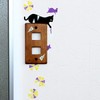 Accessory Shop Piena Cheese Cat Wall Sticker Fluorescent Switch Sticker
