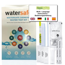 Watersafe Drinking Water Test Kit (10 in 1 various Tests)