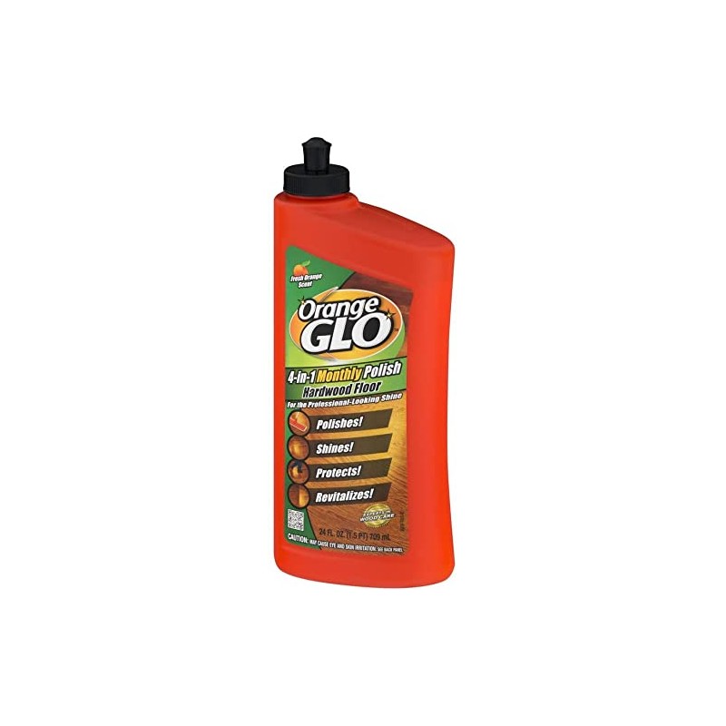 Orange Glo Wood Floor Polish & Cleaner - 24 fl