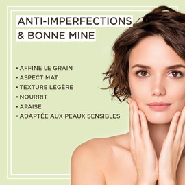 Supernature HUYGENS Facial Cream - Blemishes - Mattifying Effect - With Salicylic Acid BHA - Natural and Organic Formula - Made in France - 50ml