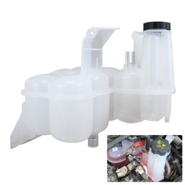 603-839 Engine Coolant Reservoir Tank with Cap & Sensor Compatible with 2013-2018 Ram 2500, 2013-2018 Ram 3500, 2013-2018 Ram 4500, 2013-2018 Ram 5500 L6 6.7L | Replaces # 68166475AC