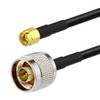 Superbat N Male to SMA Male Low Loss RG58 Coaxial