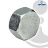 tecuro Cap with Hexagonal Brass Chrome-Plated Internal Thread 3/4 Inch
