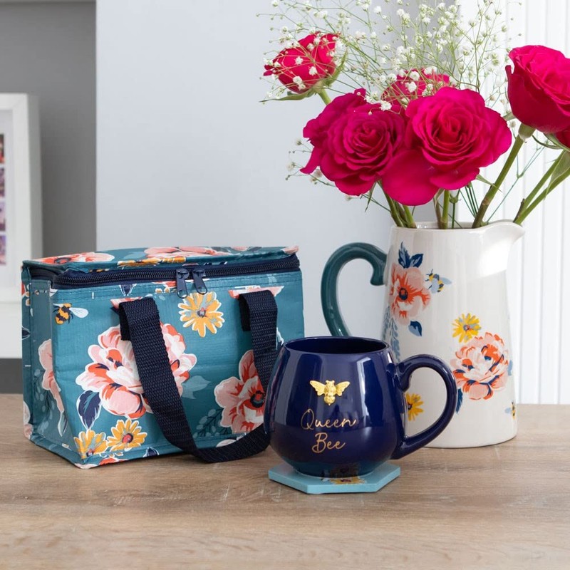 ZALE YARDLEY Flower Vase, Pitcher Vase, Bee-utiful Floral Ceramic Flower