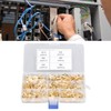 540Pcs Gold Brass Ring Terminal M3 M4 M5 M6 M8