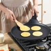 S·KITCHN Crepe Pan Nonstick Dosa Pan, Tawa Pan for Roti