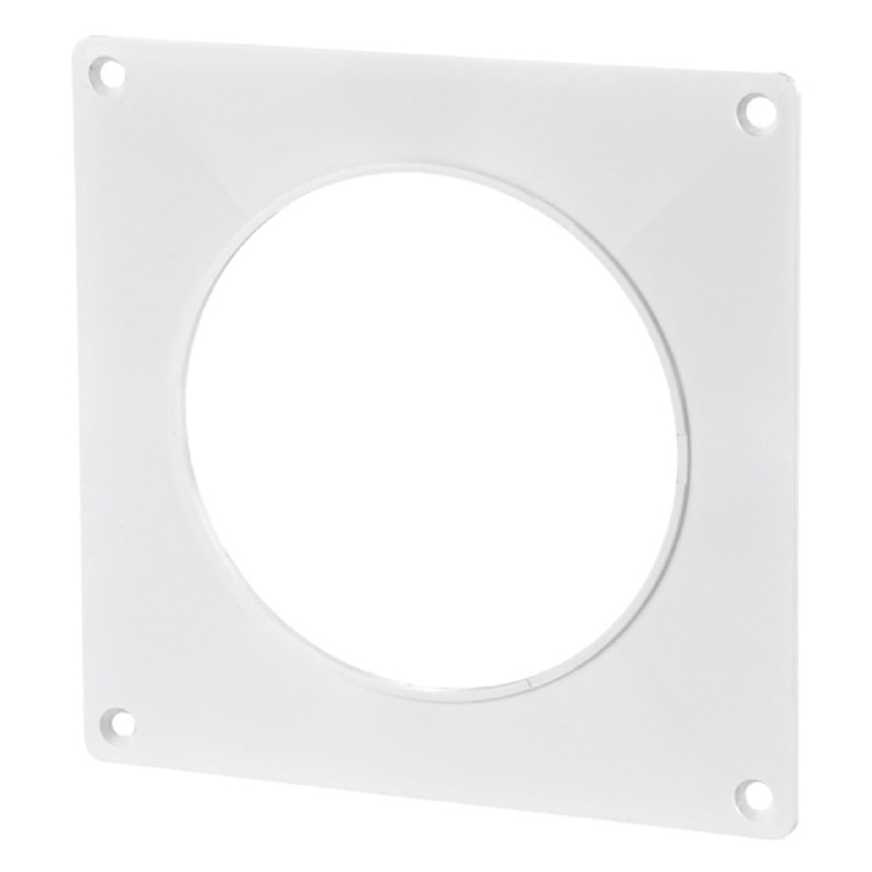 Wall Plate for PVC Ventilation Pipe 150 mm Wall Flange