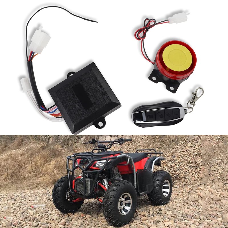 FLYPIG 12V Remote Start Kill Switch Remote Control Alarm Switch
