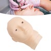 Lash Mannequin Head Safe Soft Silicone High Simulation Makeup Practice