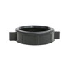 Highcraft Plastic Slip Joint Nut with Washer 1-1/4" Black Slip