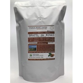 South America, Brazilian (2-Pound Bag) Premium Arabica Coffee Freshly Custom Roasted Today (Medium Roast/Whole Bean) Customized Roast Or Grind Available By Messaging Us At Time Of Checkout
