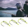 eMagTech 20Pcs Spring Fishing Hooks, Size 10# High Carbon Steel