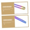 Outanaya Titanium Tweezers Mini Tool Lightweight High Hardness Precision Tweezers