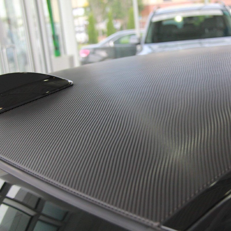 NewL 5cm x 900cm Black Carbon Fiber Air Release 3D