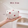 Cute Cotton Mini Cosmetic Bags for Purse,Featherweight Small Quilted Makeup